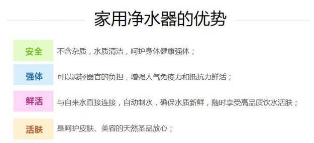 凈水器有何好處？您的家人一定想知道